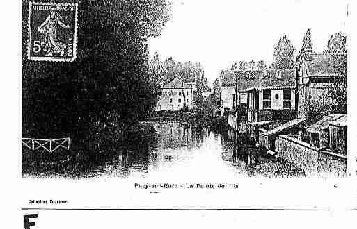 Ville de PACYSUREURE Carte postale ancienne