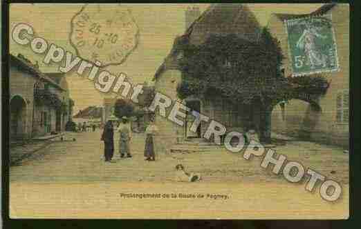 Ville de PAGNEY Carte postale ancienne