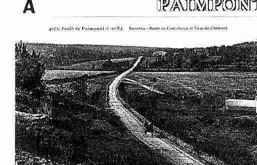 Ville de PAIMPONT Carte postale ancienne