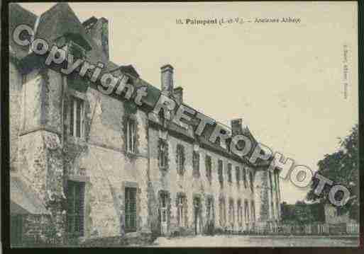 Ville de PAIMPONT Carte postale ancienne