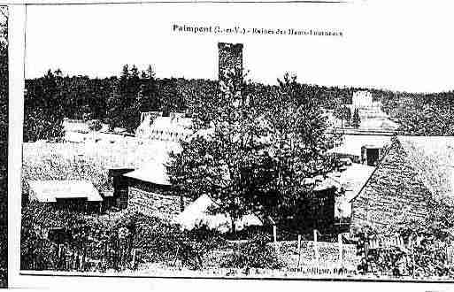 Ville de PAIMPONT Carte postale ancienne