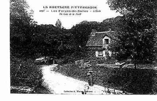 Ville de PAIMPONT Carte postale ancienne