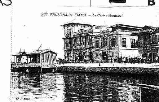 Ville de PALAVASLESFLOTS Carte postale ancienne