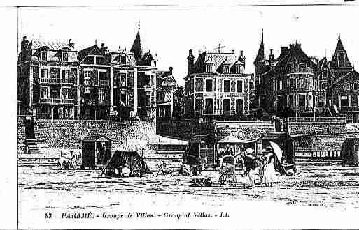 Ville de PARAME Carte postale ancienne