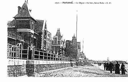 Ville de PARAME Carte postale ancienne