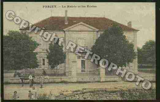 Ville de PARCEY Carte postale ancienne