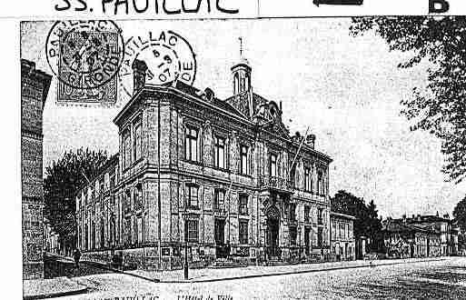 Ville de PAUILLAC Carte postale ancienne