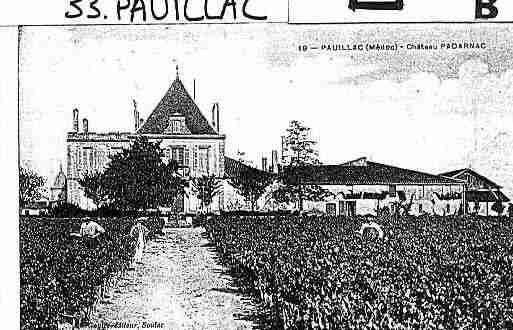 Ville de PAUILLAC Carte postale ancienne