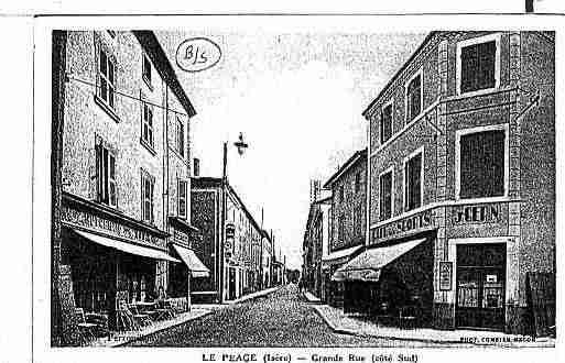 Ville de PEAGEDEROUSSILLON(LE) Carte postale ancienne