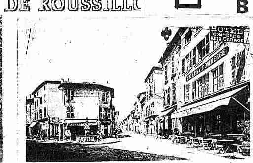 Ville de PEAGEDEROUSSILLON(LE) Carte postale ancienne