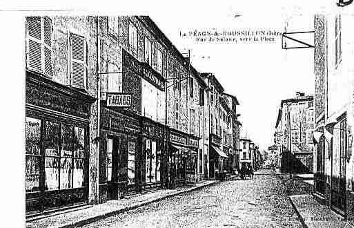 Ville de PEAGEDEROUSSILLON(LE) Carte postale ancienne