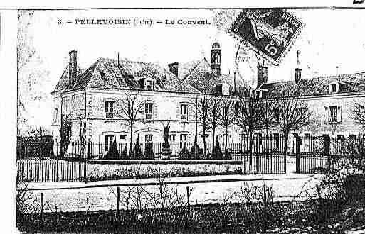 Ville de PELLEVOISIN Carte postale ancienne