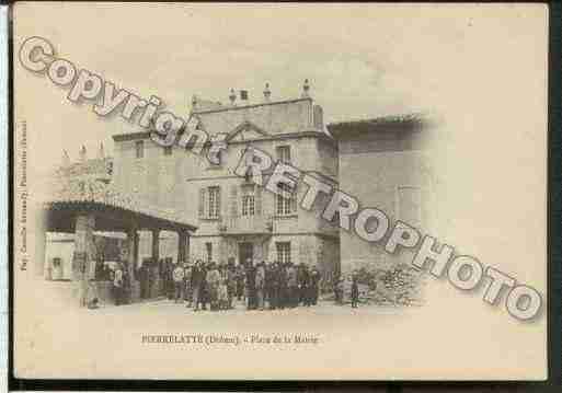 Ville de PIERRELATTE Carte postale ancienne