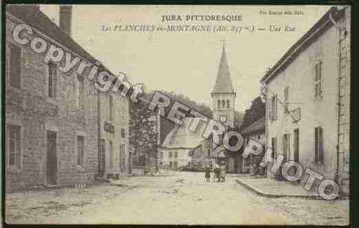 Ville de PLANCHESENMONTAGNE(LES) Carte postale ancienne