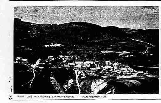 Ville de PLANCHESENMONTAGNE(LES) Carte postale ancienne