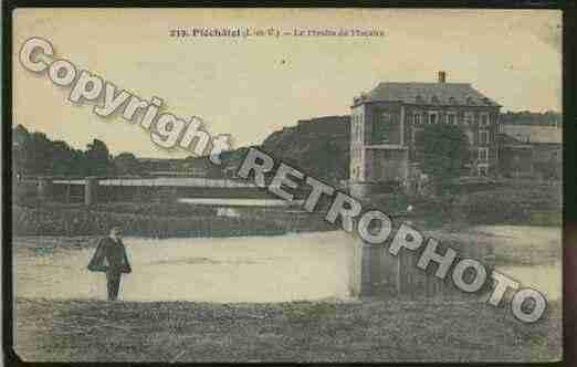 Ville de PLECHATEL Carte postale ancienne