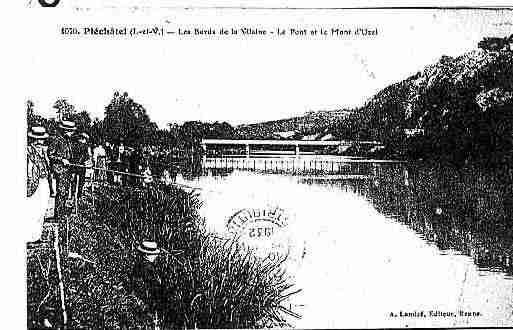 Ville de PLECHATEL Carte postale ancienne