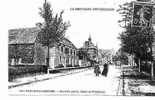 Ville de PLELANLEGRAND Carte postale ancienne