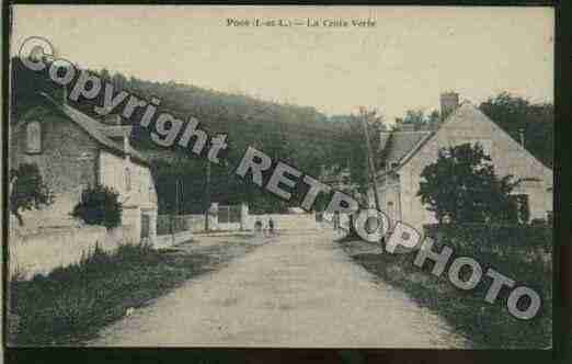 Ville de POCESURCISSE Carte postale ancienne