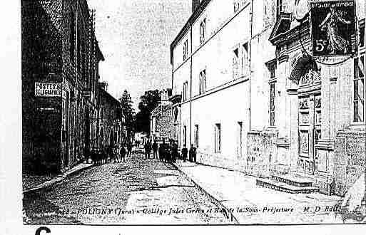 Ville de POLIGNY Carte postale ancienne