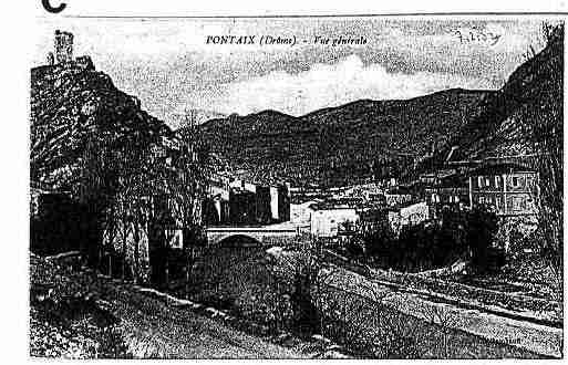 Ville de PONTAIX Carte postale ancienne