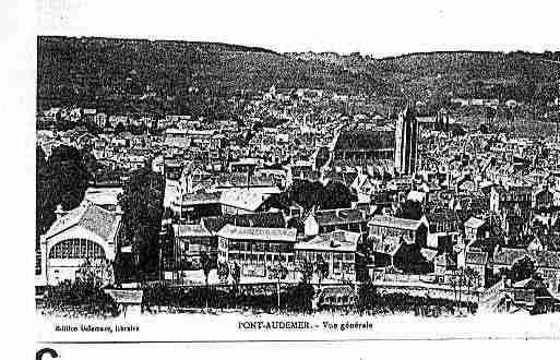 Ville de PONTAUDEMER Carte postale ancienne