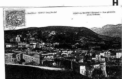 Ville de PONTDEBARRET Carte postale ancienne