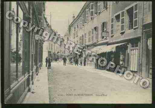 Ville de PONTDEBEAUVOISIN(LE) Carte postale ancienne