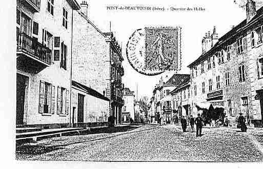 Ville de PONTDEBEAUVOISIN(LE) Carte postale ancienne