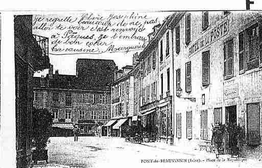 Ville de PONTDEBEAUVOISIN(LE) Carte postale ancienne