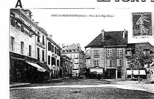 Ville de PONTDEBEAUVOISIN(LE) Carte postale ancienne