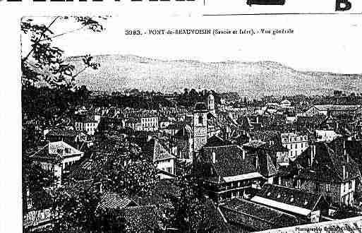 Ville de PONTDEBEAUVOISIN(LE) Carte postale ancienne