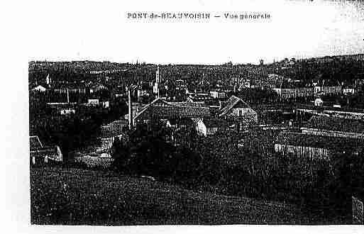 Ville de PONTDEBEAUVOISIN(LE) Carte postale ancienne