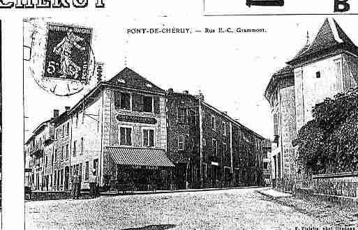 Ville de PONTDECHERUY Carte postale ancienne