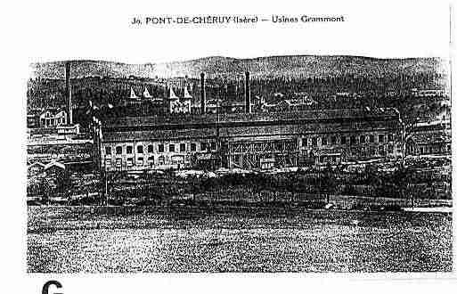 Ville de PONTDECHERUY Carte postale ancienne