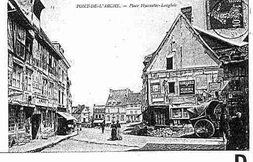 Ville de PONTDEL\'ARCHE Carte postale ancienne