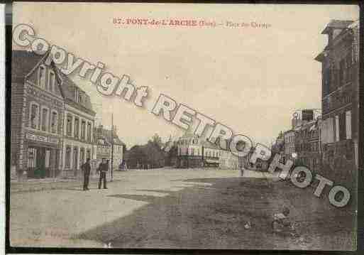 Ville de PONTDEL\'ARCHE Carte postale ancienne