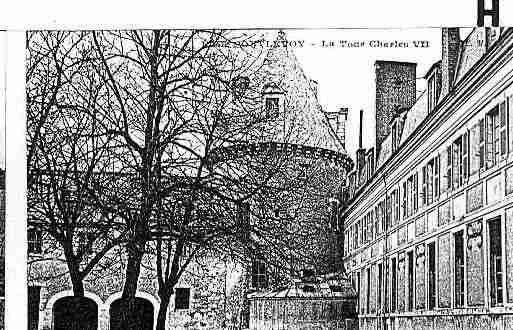 Ville de PONTLEVOY Carte postale ancienne