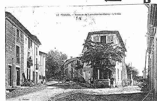 Ville de POUJOLS Carte postale ancienne