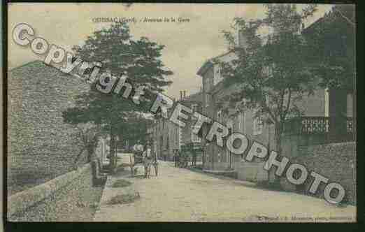 Ville de QUISSAC Carte postale ancienne