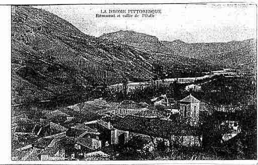 Ville de REMUZAT Carte postale ancienne