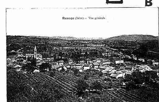 Ville de RENAGE Carte postale ancienne