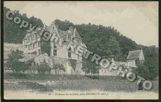 Ville de REUGNY Carte postale ancienne