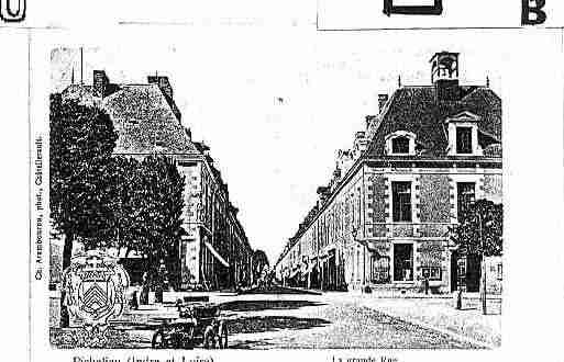 Ville de RICHELIEU Carte postale ancienne