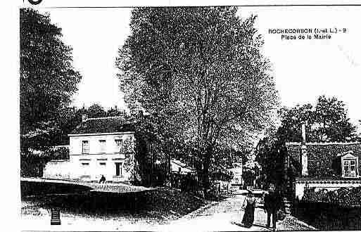 Ville de ROCHECORBON Carte postale ancienne