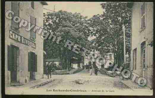 Ville de ROCHESDECONDRIEU(LES) Carte postale ancienne