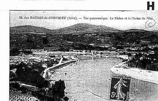 Ville de ROCHETOIRIN Carte postale ancienne