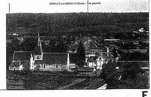 Ville de ROMILLYSURANDELLE Carte postale ancienne