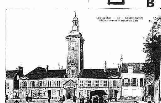 Ville de ROMORANTINLANTHENAY Carte postale ancienne