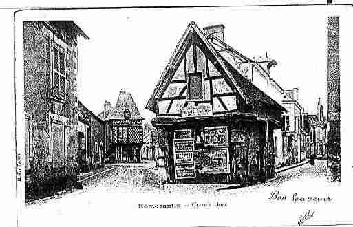 Ville de ROMORANTINLANTHENAY Carte postale ancienne